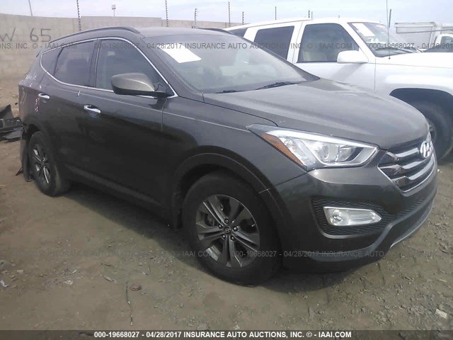 5XYZU3LB1DG115801 - 2013 HYUNDAI SANTA FE SPORT  GRAY photo 1