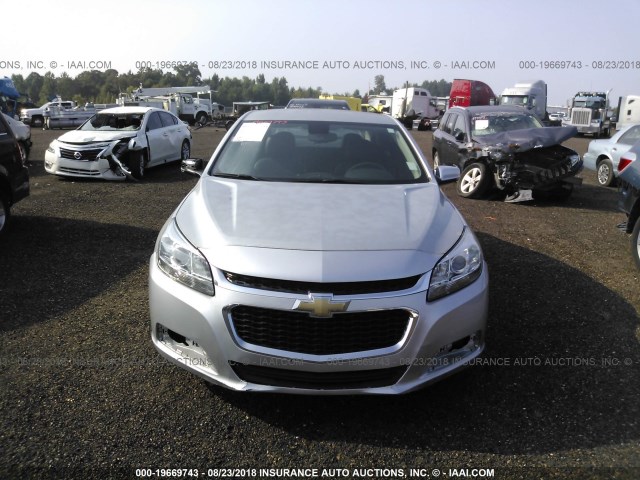 1G11C5SA7GF153148 - 2016 CHEVROLET MALIBU LIMITED LT SILVER photo 6