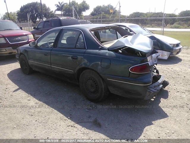 2G4WY52MXW1505052 - 1998 BUICK CENTURY LIMITED GREEN photo 3