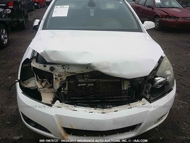 W08AT671585101507 - 2008 SATURN ASTRA XR WHITE photo 6