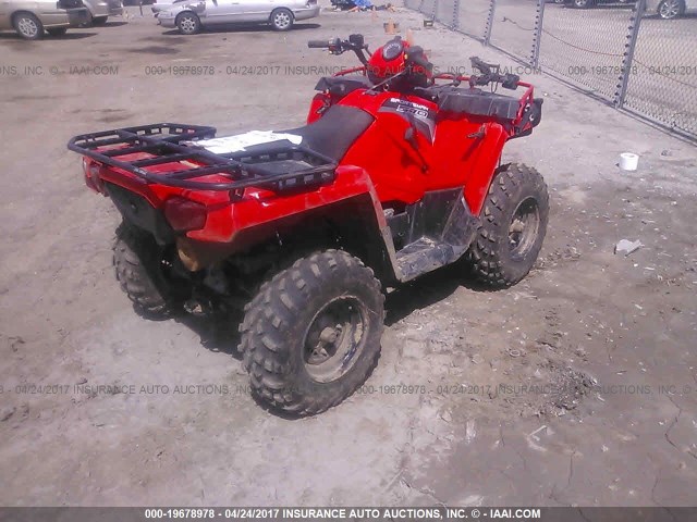 4XASEA579HA630487 - 2017 POLARIS SPORTSMAN 570 RED photo 4