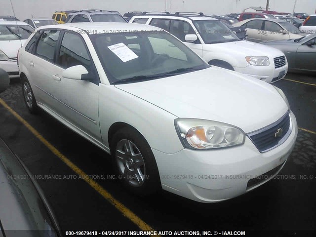 1G1ZT61846F278369 - 2006 CHEVROLET MALIBU MAXX LT WHITE photo 1