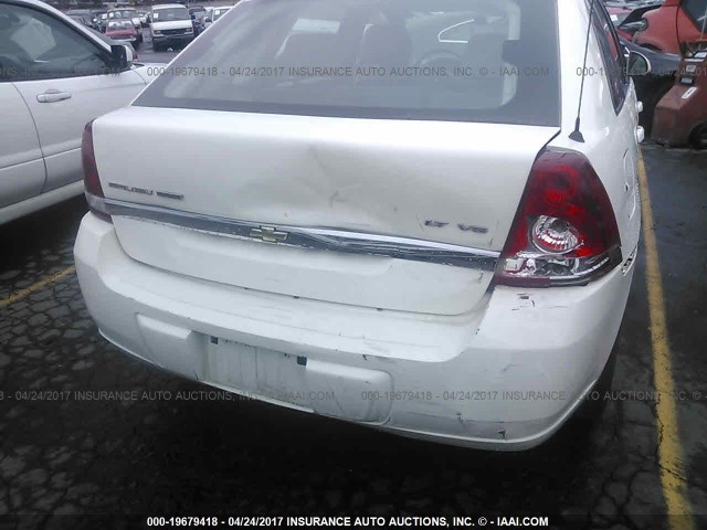 1G1ZT61846F278369 - 2006 CHEVROLET MALIBU MAXX LT WHITE photo 6