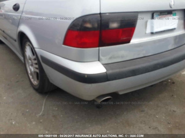 YS3ED58E4Y3057344 - 2000 SAAB 9-5 SILVER photo 6