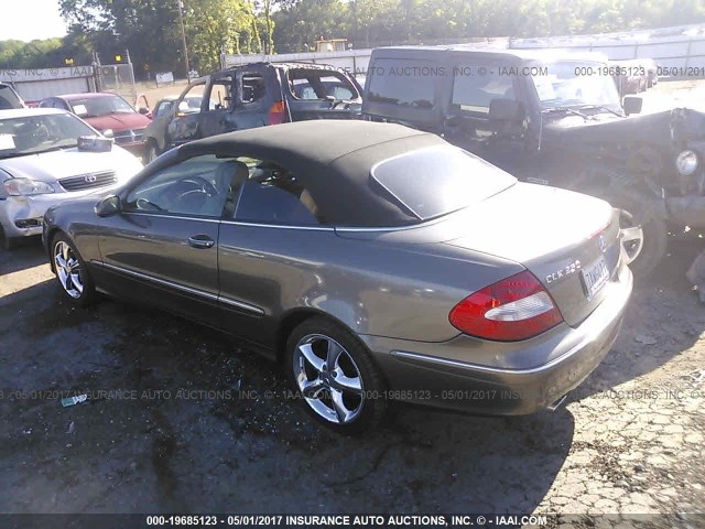 WDBTK56F79F262400 - 2009 MERCEDES-BENZ CLK 350 BROWN photo 3