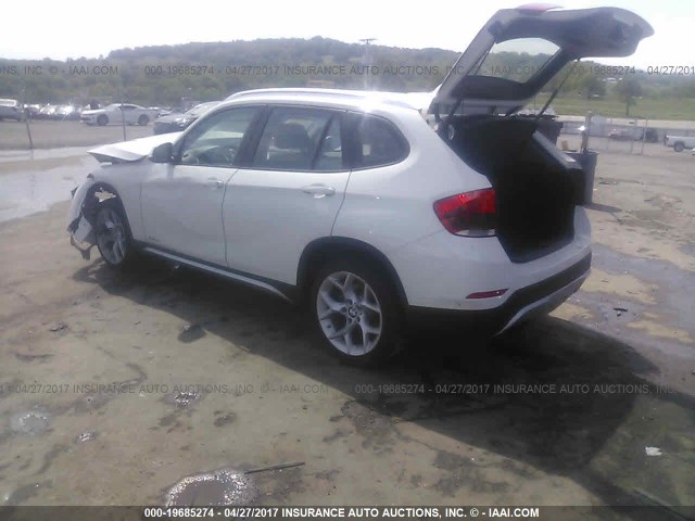 WBAVL1C59EVY21423 - 2014 BMW X1 XDRIVE28I WHITE photo 3