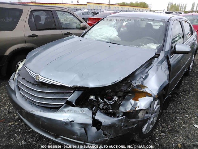 1C3LC46K77N550639 - 2007 CHRYSLER SEBRING Light Blue photo 6