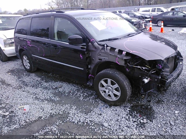 2A4RR8DX4AR435477 - 2010 CHRYSLER TOWN & COUNTRY TOURING PLUS PURPLE photo 1