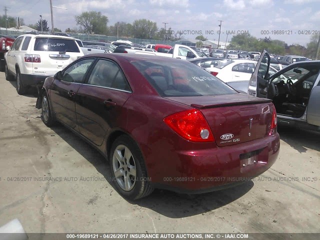1G2ZG57B794129113 - 2009 PONTIAC G6 MAROON photo 3