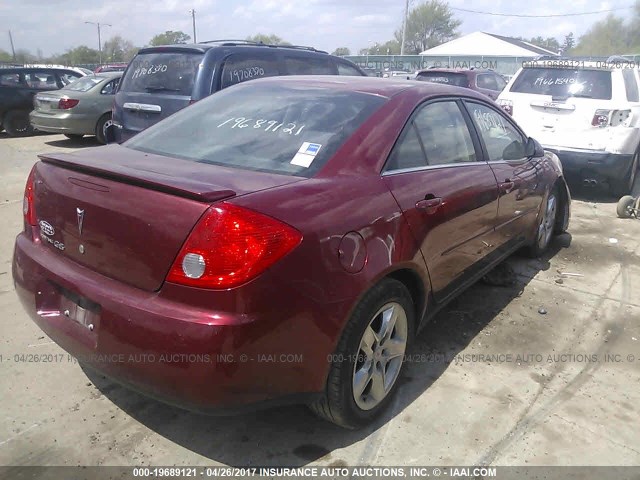 1G2ZG57B794129113 - 2009 PONTIAC G6 MAROON photo 4