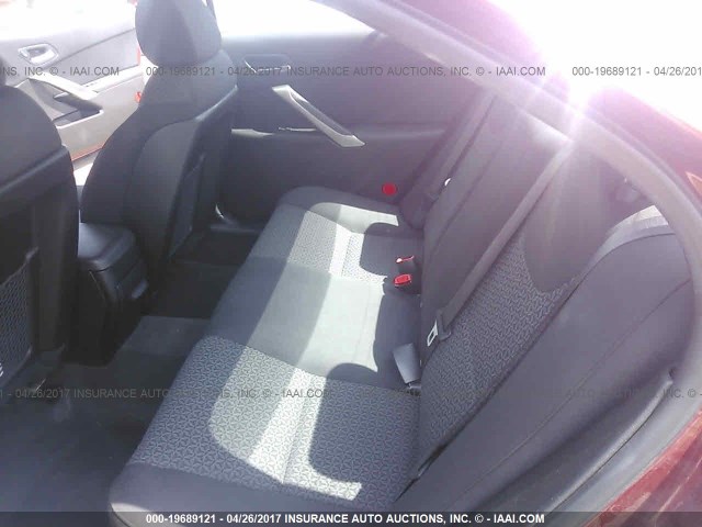 1G2ZG57B794129113 - 2009 PONTIAC G6 MAROON photo 8
