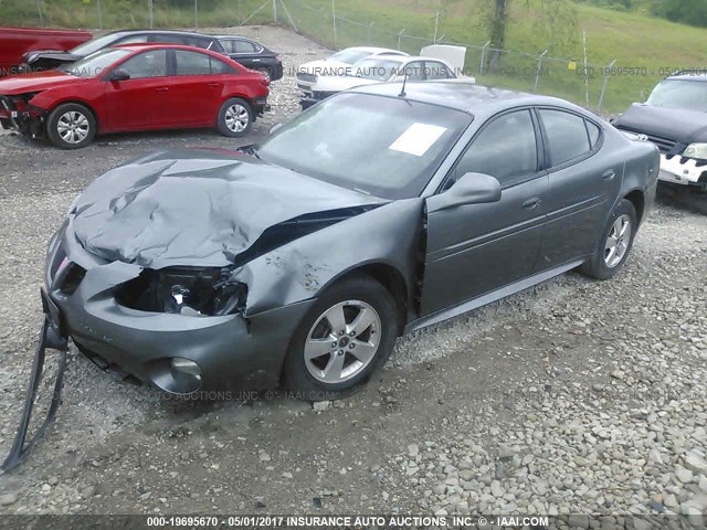 2G2WP522551349141 - 2005 PONTIAC GRAND PRIX GRAY photo 2