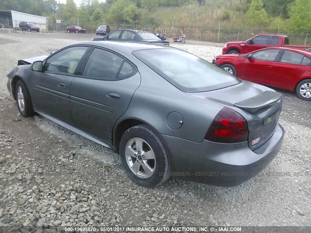 2G2WP522551349141 - 2005 PONTIAC GRAND PRIX GRAY photo 3