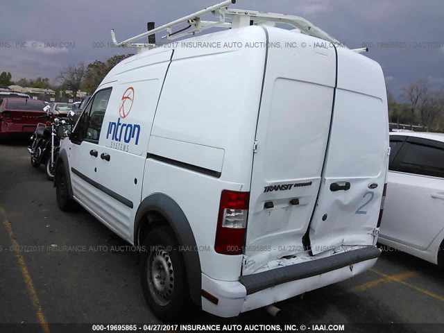 NM0LS7BN9AT038431 - 2010 FORD TRANSIT CONNECT XLT WHITE photo 3