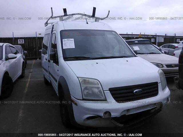 NM0LS7BN9AT038431 - 2010 FORD TRANSIT CONNECT XLT WHITE photo 6