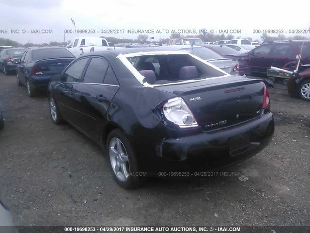 1G2ZG57N684267427 - 2008 PONTIAC G6 SE BLACK photo 3