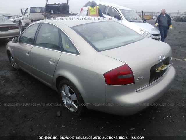 WAUED24BXYN029437 - 2000 AUDI A6 2.7T QUATTRO TAN photo 3