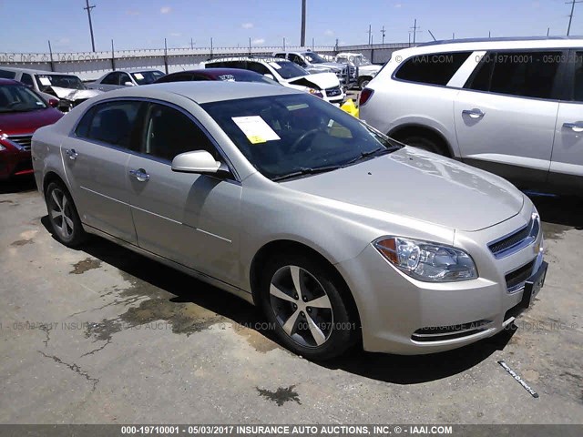 1G1ZC5E00CF239823 - 2012 CHEVROLET MALIBU 1LT SILVER photo 1