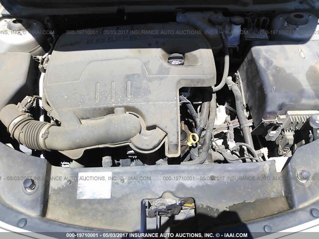 1G1ZC5E00CF239823 - 2012 CHEVROLET MALIBU 1LT SILVER photo 10