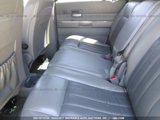 1D8HB58D64F142830 - 2004 DODGE DURANGO LIMITED BURGUNDY photo 8