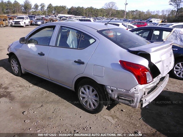 3N1CN7AP2FL944433 - 2015 NISSAN VERSA S/S PLUS/SV/SL SILVER photo 3