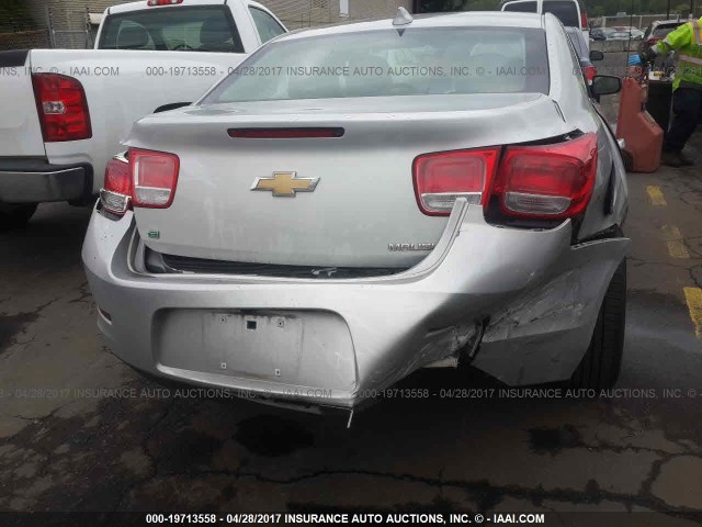 1G11C5SLXFF292108 - 2015 CHEVROLET MALIBU 1LT SILVER photo 6