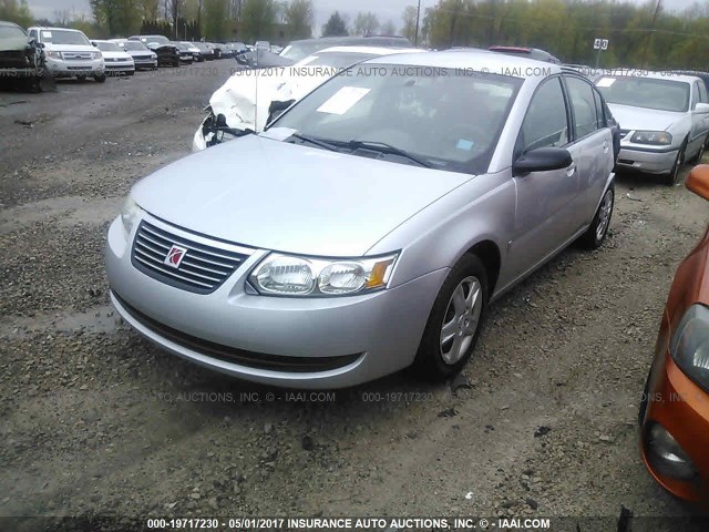 1G8AJ55F76Z204420 - 2006 SATURN ION LEVEL 2 SILVER photo 2