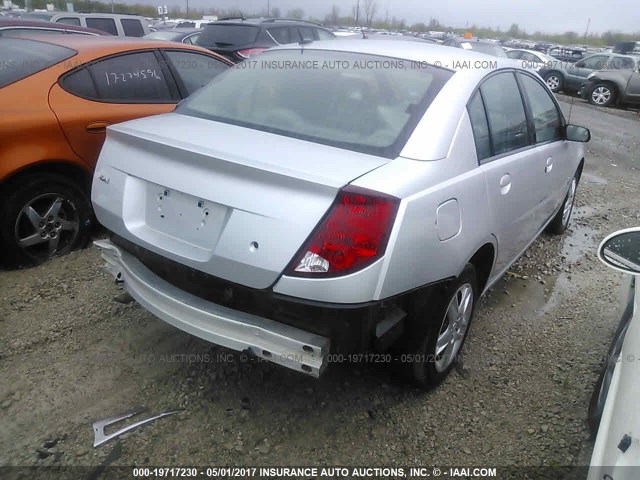 1G8AJ55F76Z204420 - 2006 SATURN ION LEVEL 2 SILVER photo 4