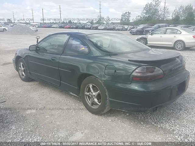 1G2WP12K3YF139742 - 2000 PONTIAC GRAND PRIX GT GREEN photo 3