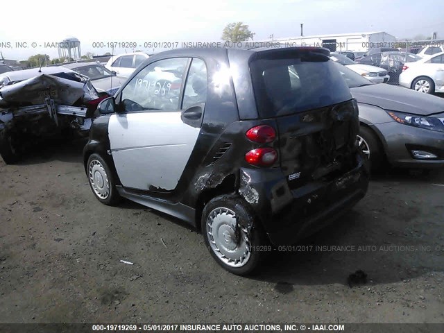 WMEEJ3BA4FK790752 - 2015 SMART FORTWO PURE/PASSION BLACK photo 3