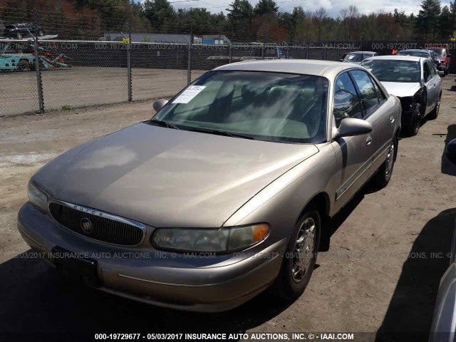 2G4WY55J221216940 - 2002 BUICK CENTURY LIMITED TAN photo 2