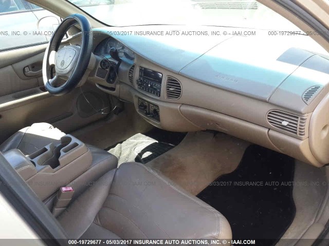 2G4WY55J221216940 - 2002 BUICK CENTURY LIMITED TAN photo 5