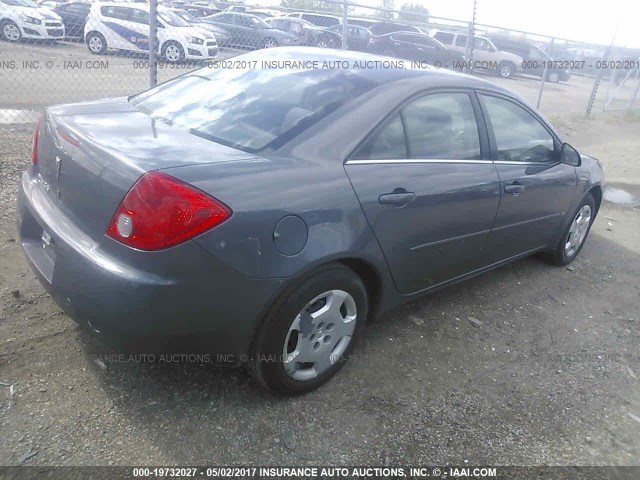 1G2ZF58B174272833 - 2007 PONTIAC G6 VALUE LEADER/BASE GRAY photo 4
