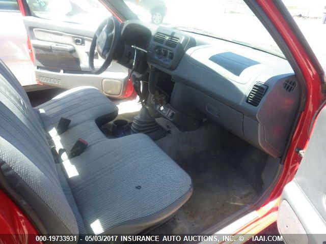 1N6DD21S01C391245 - 2001 NISSAN FRONTIER XE RED photo 5