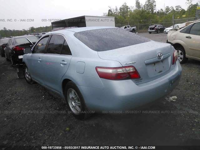 4T1BE46KX7U648020 - 2007 TOYOTA CAMRY NEW GENERAT CE/LE/XLE/SE BLUE photo 3