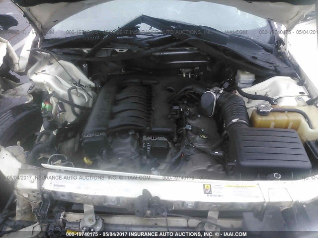 2C3KA53G86H488232 - 2006 CHRYSLER 300 TOURING CREAM photo 10