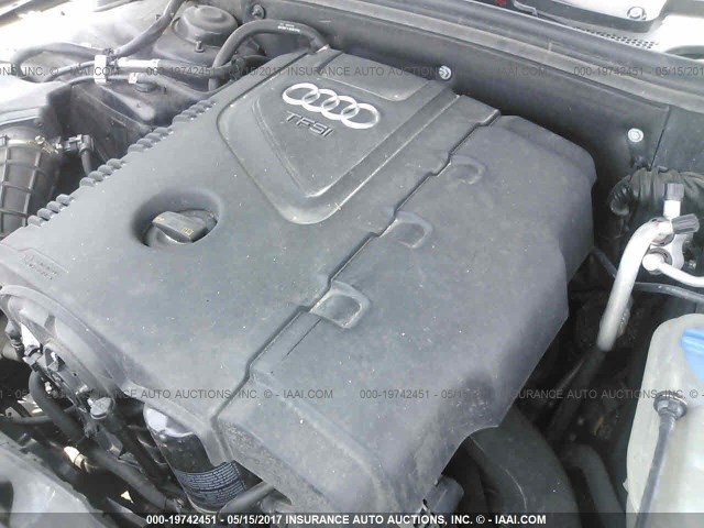 WAUEFAFL3DN038985 - 2013 AUDI A4 PREMIUM PLUS BLACK photo 10