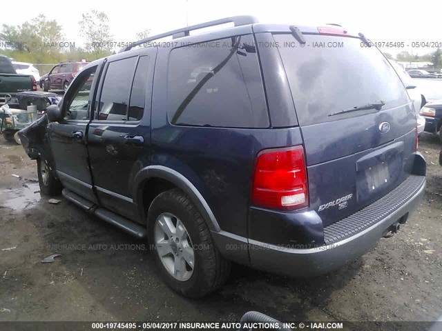 1FMZU73K53ZB10944 - 2003 FORD EXPLORER XLT/XLT SPORT/NBX 蓝色 照片 3