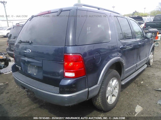 1FMZU73K53ZB10944 - 2003 FORD EXPLORER XLT/XLT SPORT/NBX 蓝色 照片 4