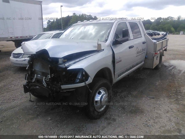 3C7WRTCL3GG112744 - 2016 RAM 3500 SILVER photo 2