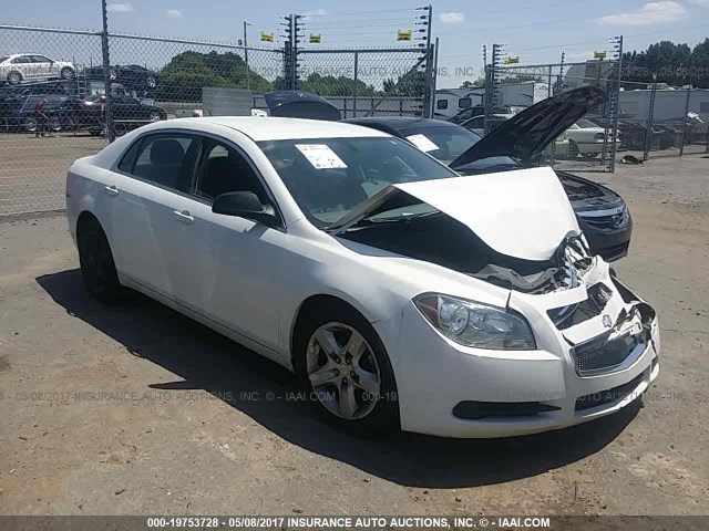 1G1ZB5E17BF102100 - 2011 CHEVROLET MALIBU LS თეთრი ფოტო 1