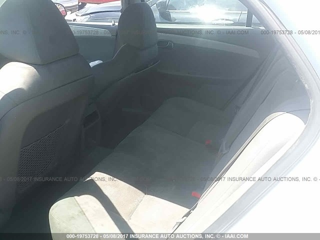 1G1ZB5E17BF102100 - 2011 CHEVROLET MALIBU LS თეთრი ფოტო 8