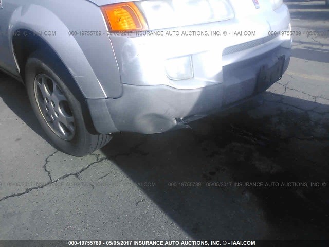 5GZCZ63BX3S805384 - 2003 SATURN VUE SILVER photo 6