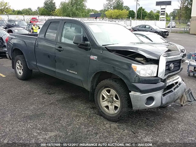 5TFBV54198X070321 - 2008 TOYOTA TUNDRA DOUBLE CAB/DOUBLE CAB SR5 BLACK photo 1