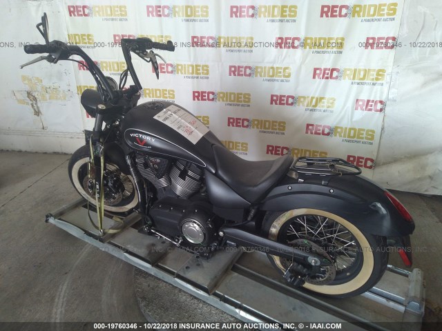 5VPWB36N9F3041406 - 2015 VICTORY MOTORCYCLES HIGH-BALL შავი ფოტო 3