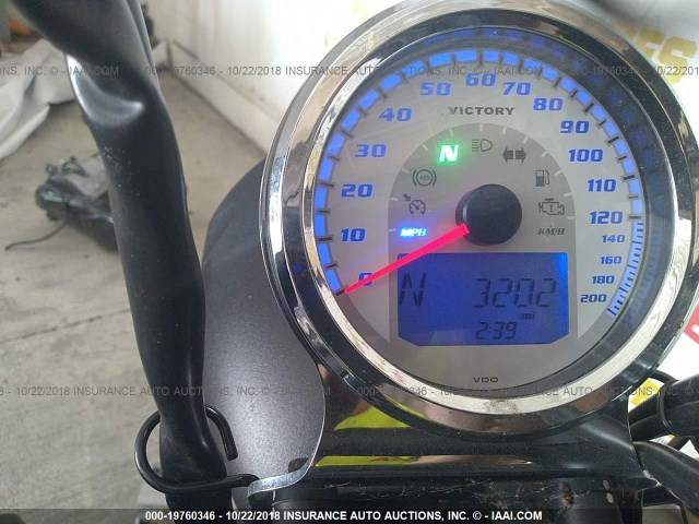 5VPWB36N9F3041406 - 2015 VICTORY MOTORCYCLES HIGH-BALL შავი ფოტო 7