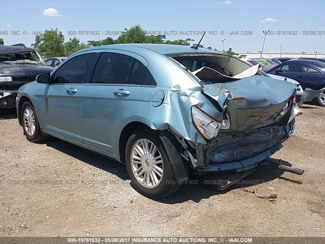 1C3LC56D49N546610 - 2009 CHRYSLER SEBRING TOURING/LIMITED TEAL photo 3