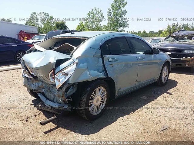 1C3LC56D49N546610 - 2009 CHRYSLER SEBRING TOURING/LIMITED TEAL photo 4