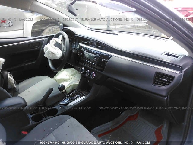 2T1BURHE9EC159470 - 2014 TOYOTA COROLLA L/LE/LE PLS/PRM/S/S PLS GRAY photo 5