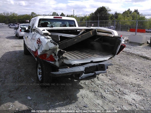 1FTYR14U08PB07936 - 2008 FORD RANGER SUPER CAB WHITE photo 6